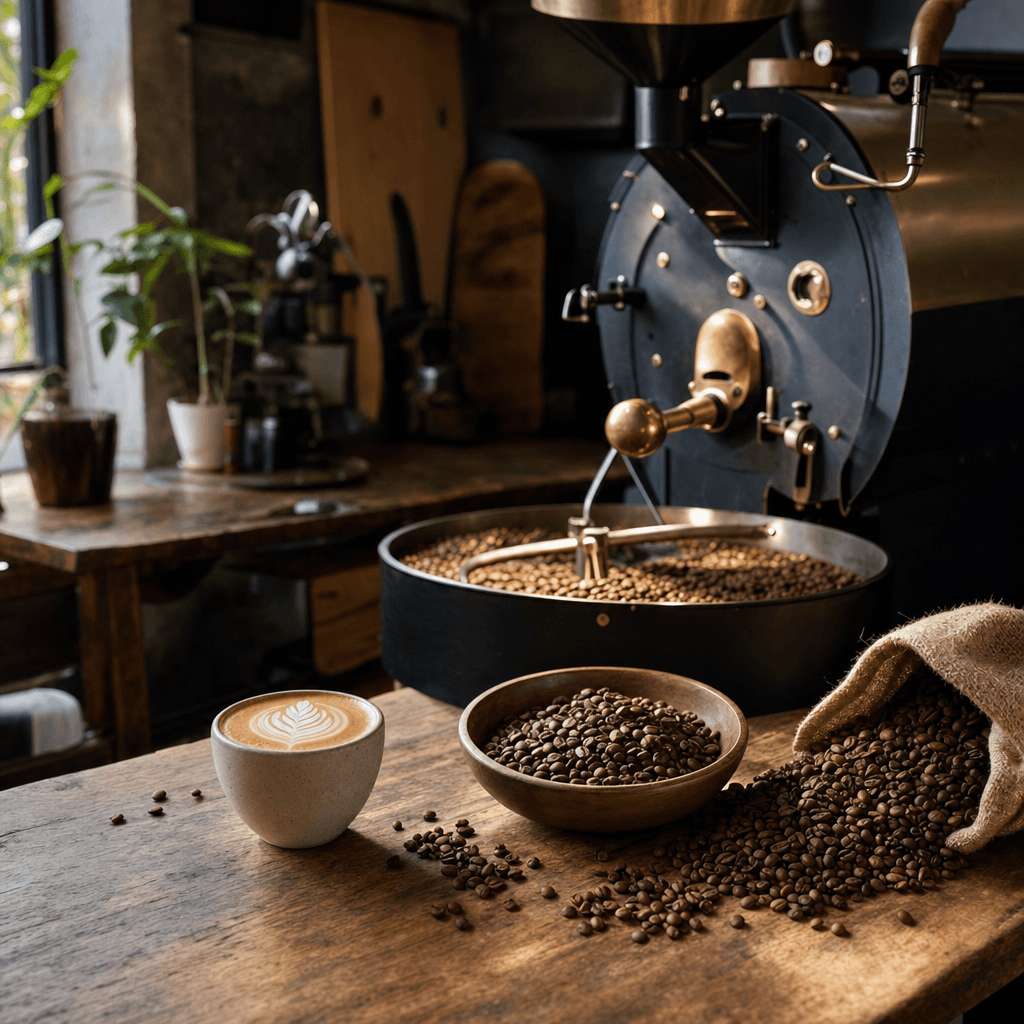 De Zwarte Roos — Koffiebranderij | Demo
